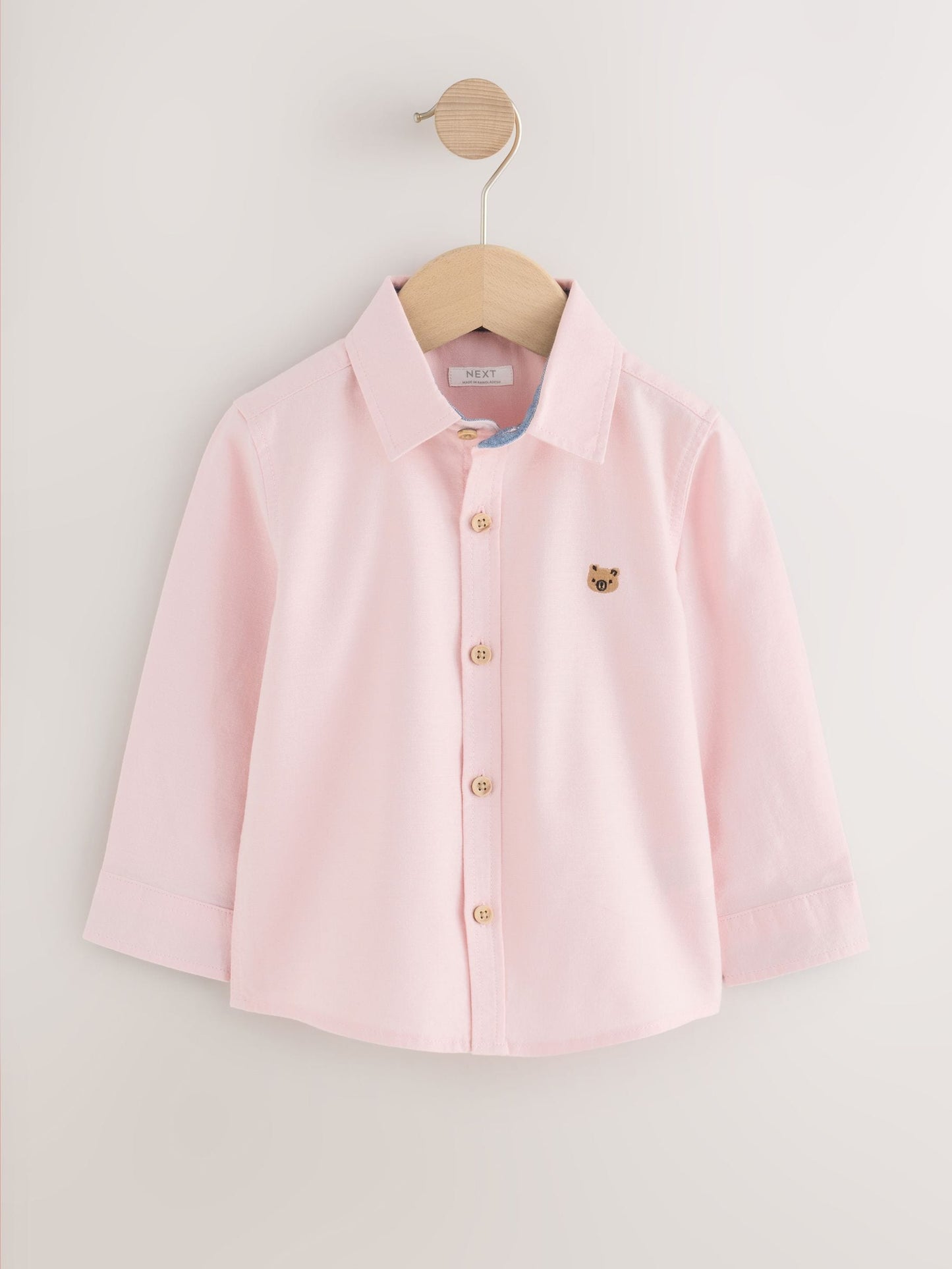 Dsiney Kidz - Pink Long Sleeve Oxford Shirt (3mths-7yrs) image 5