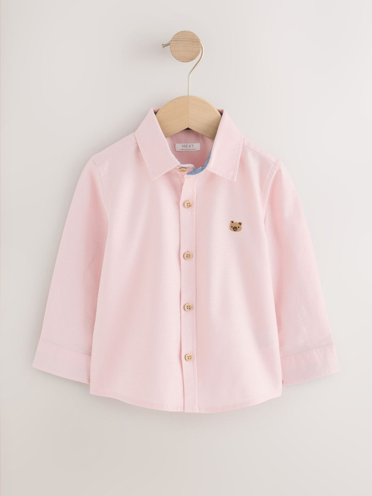 Dsiney Kidz - Pink Long Sleeve Oxford Shirt (3mths-7yrs) image 5