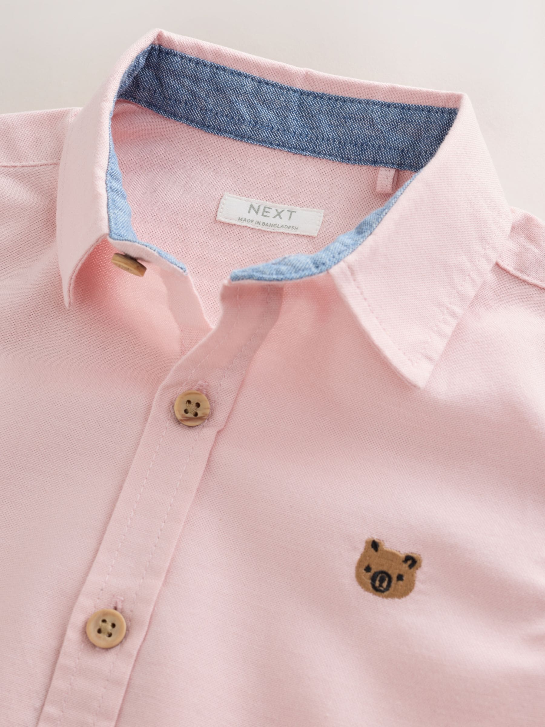 Dsiney Kidz - Pink Long Sleeve Oxford Shirt (3mths-7yrs) image 7