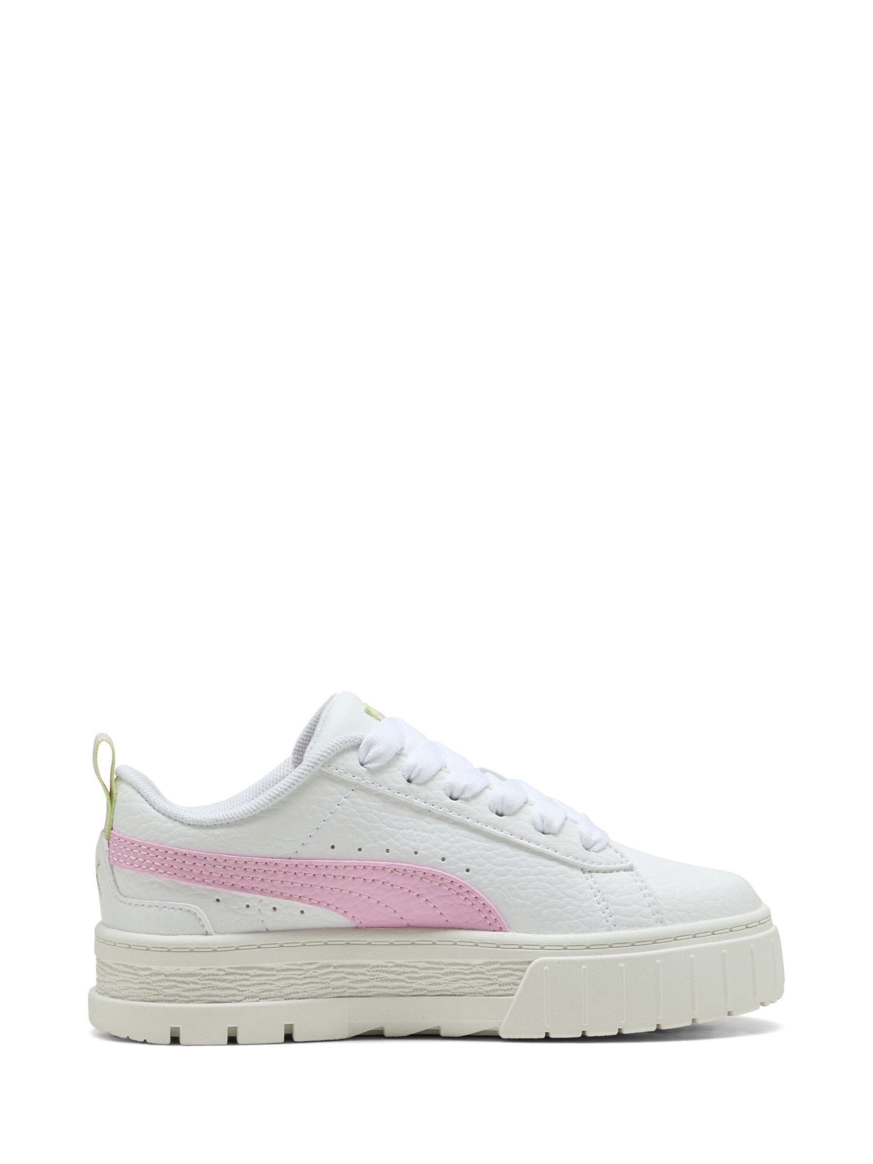 Puma White Mayze Trainers image 2