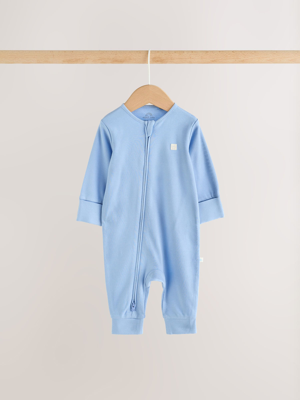 Pale Blue Cloud Two Way Zip Sleepsuits 4 Pack (0mths-3yrs) - image 10