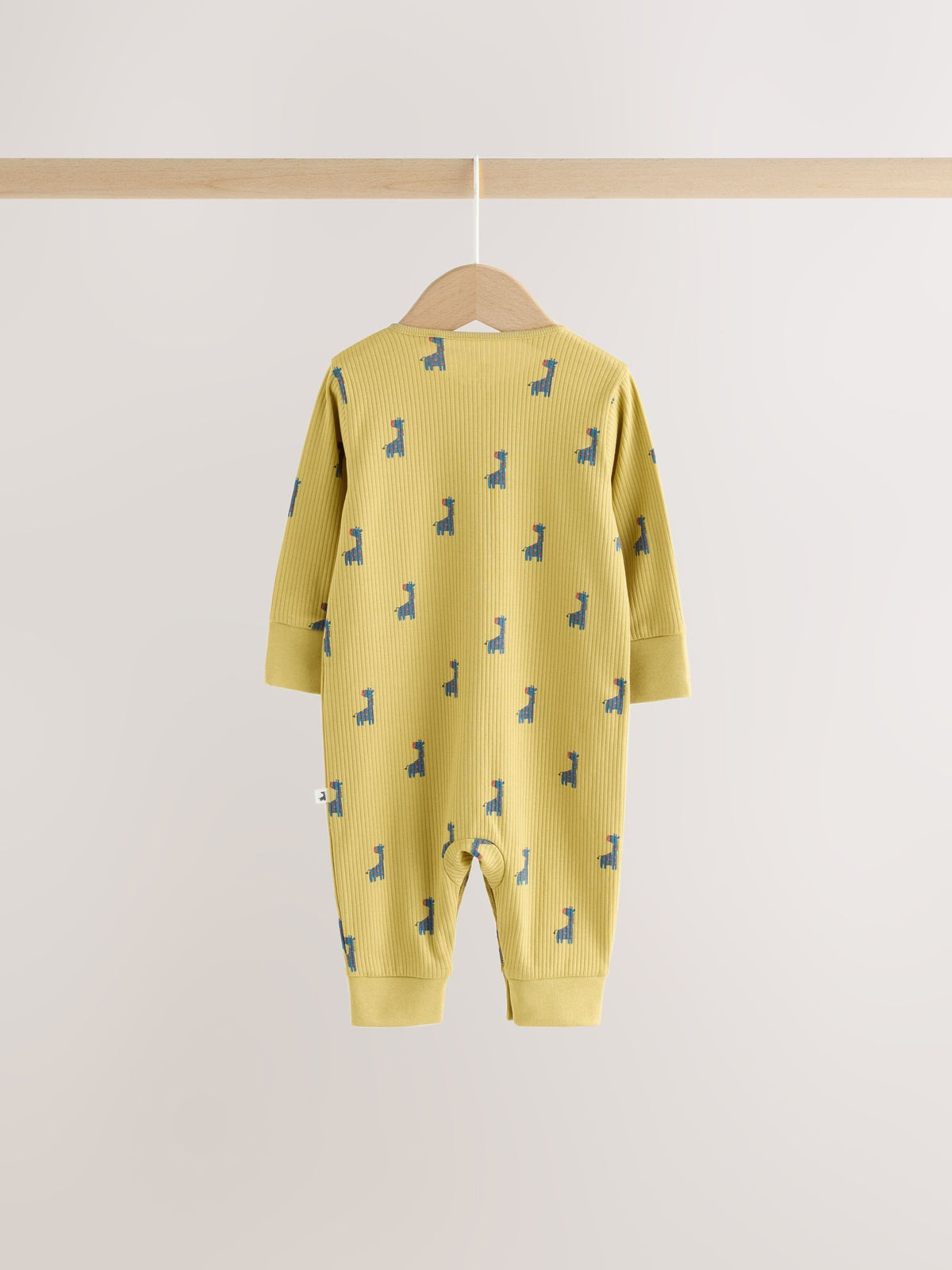 Multi Mini Animals Two Way Zip Sleepsuits 4 Pack (0mths-3yrs) - image 10