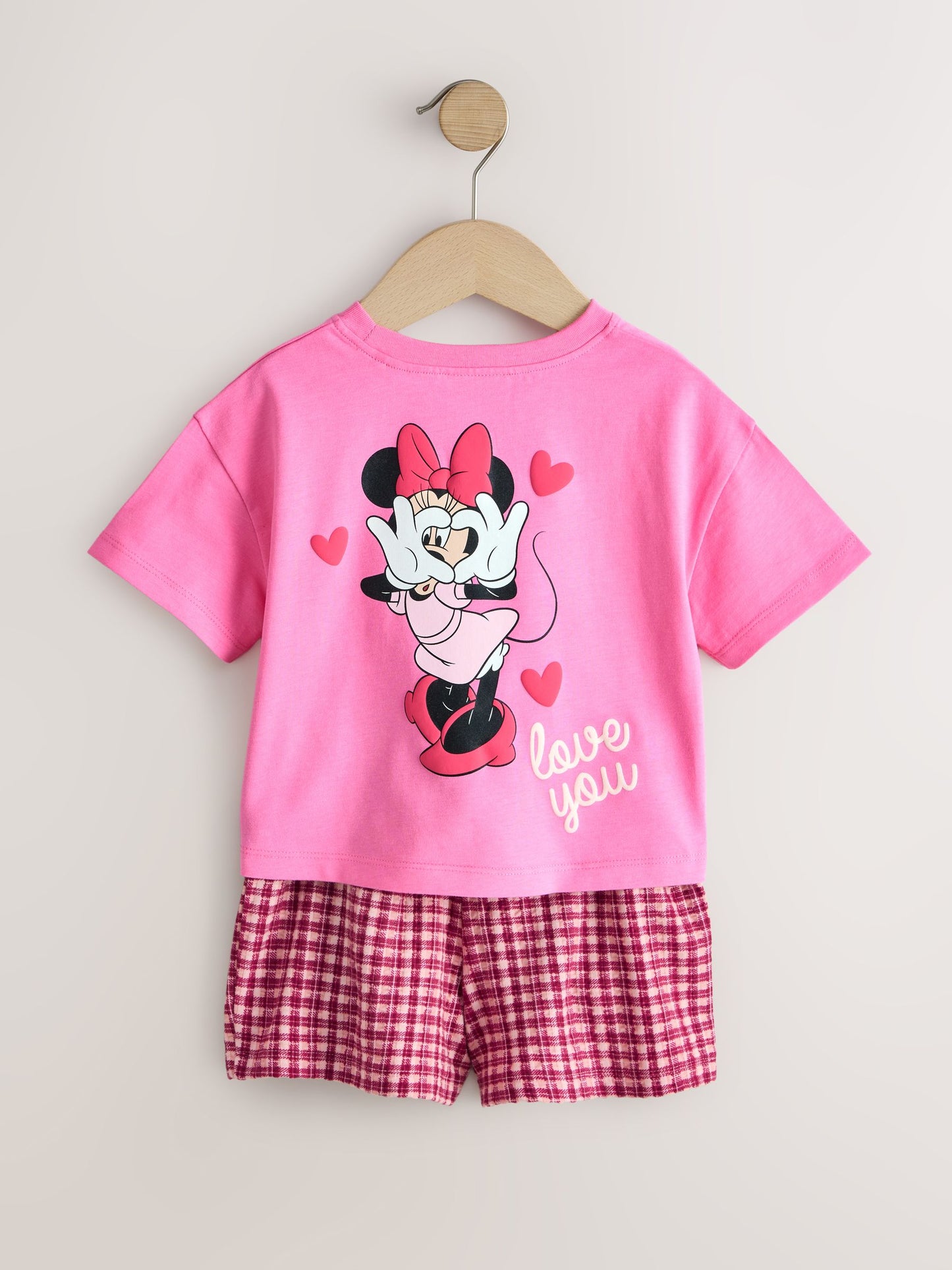 Pink Minnie Mouse T-Shirt and Shorts Set (3mths-7yrs) image 3