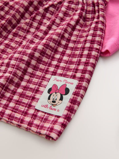 Pink Minnie Mouse T-Shirt and Shorts Set (3mths-7yrs) image 5
