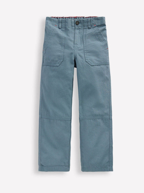 Boden Blue Canvas Carpenter Trousers image 1