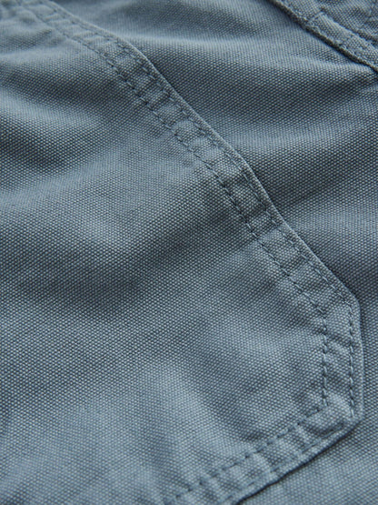 Boden Blue Canvas Carpenter Trousers image 3