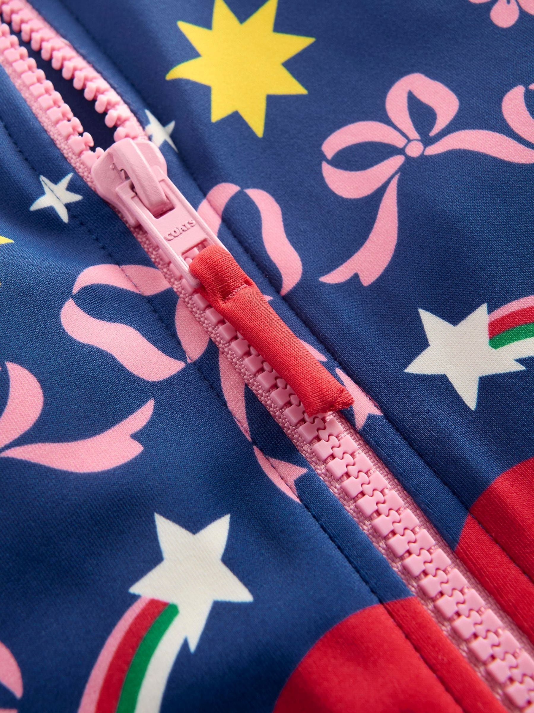 Boden Blue Fun Long Sleeve Swimsuit image 3