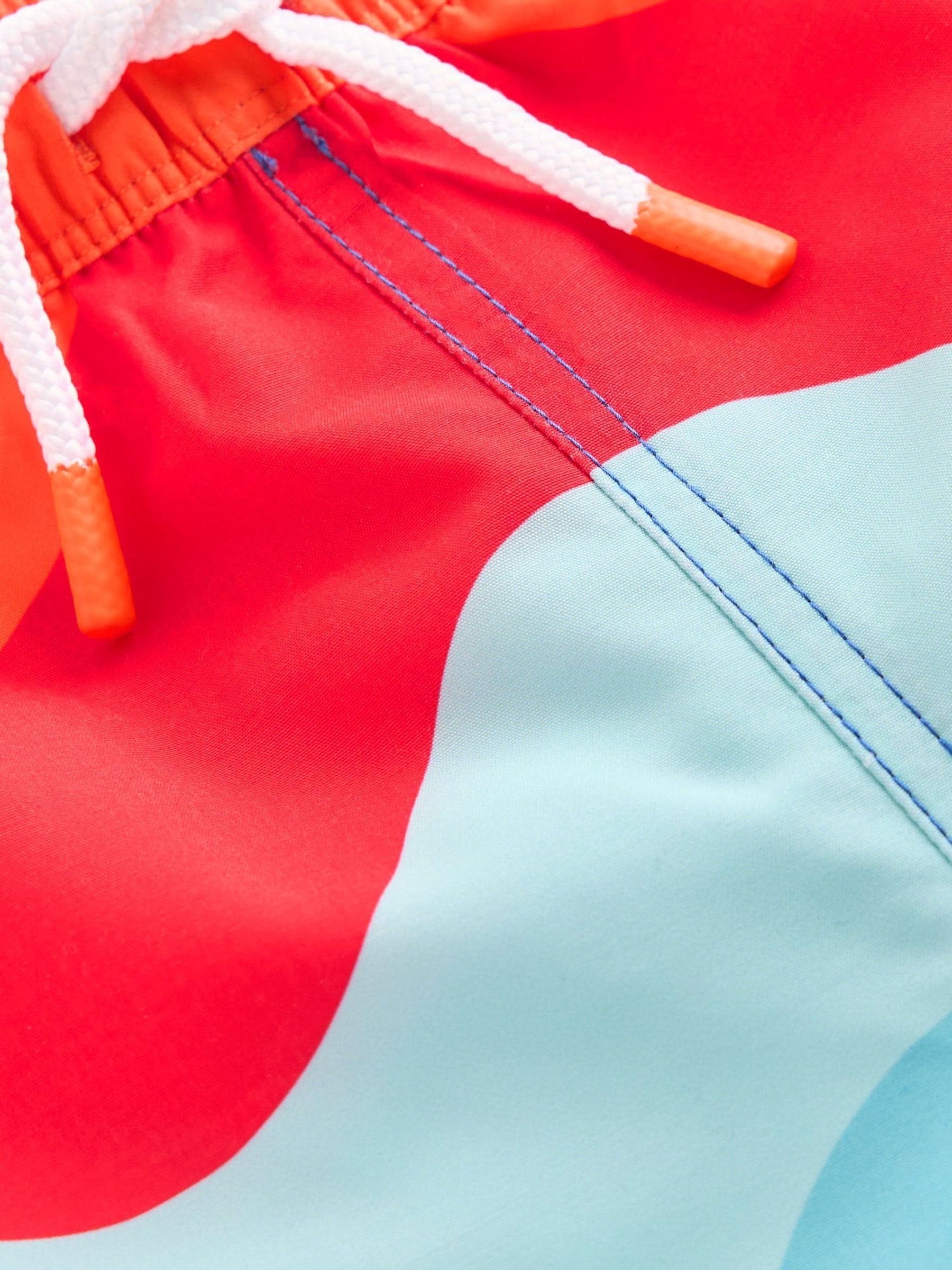 Boden Blue - Wide Waves Swim Shorts image 3