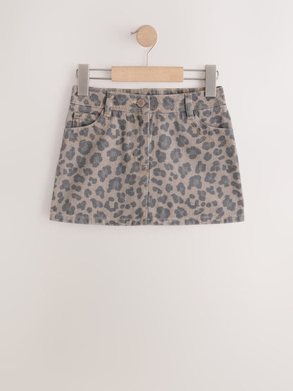 Dsiney Kidz - Animal Print Denim Skirt (3-16yrs) image 1