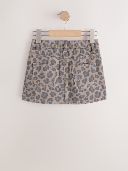Dsiney Kidz - Animal Print Denim Skirt (3-16yrs) image 2