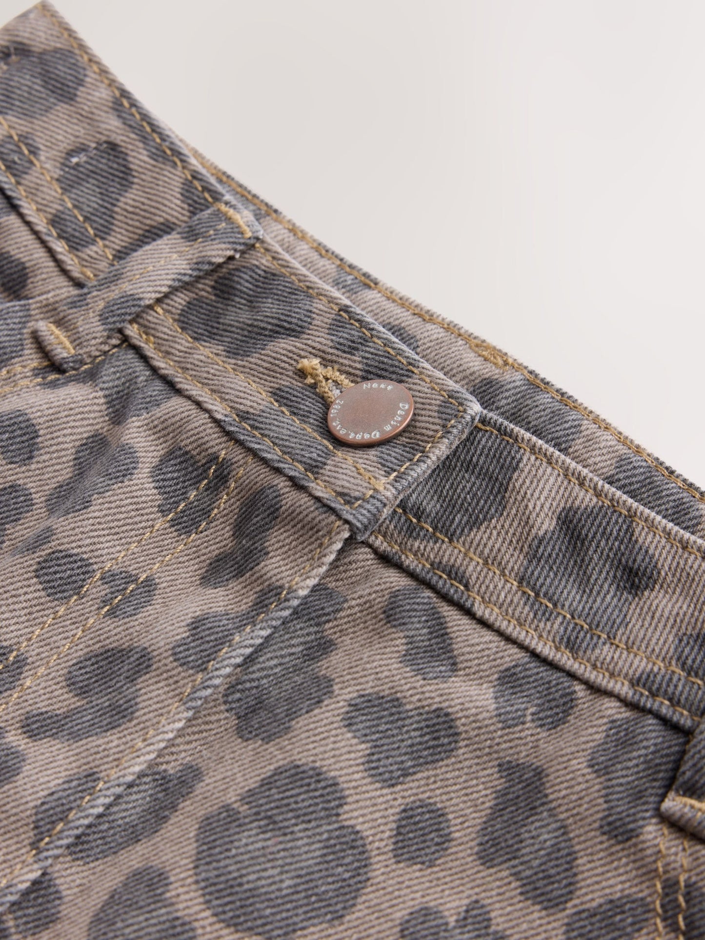 Dsiney Kidz - Animal Print Denim Skirt (3-16yrs) image 3