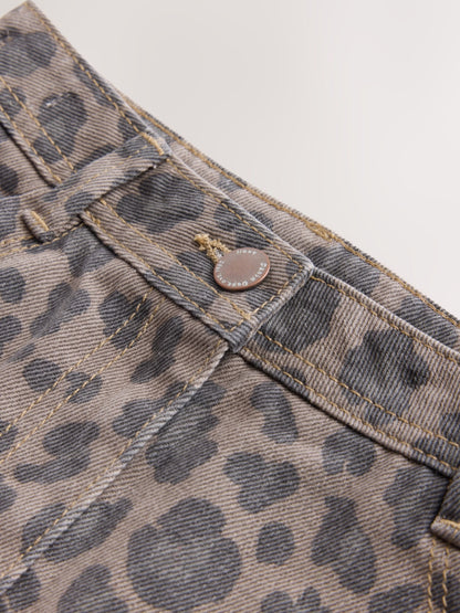 Dsiney Kidz - Animal Print Denim Skirt (3-16yrs) image 3