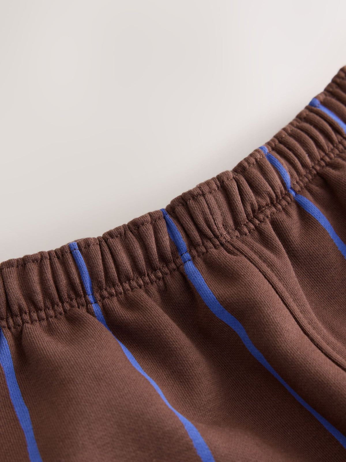 Dsiney Kidz - Blue/Brown Stripe Single Wide Leg Jersey Joggers (3mths-7yrs) image 4