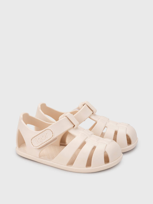 Igor Cream Nemo Barefoot Sandals image 1