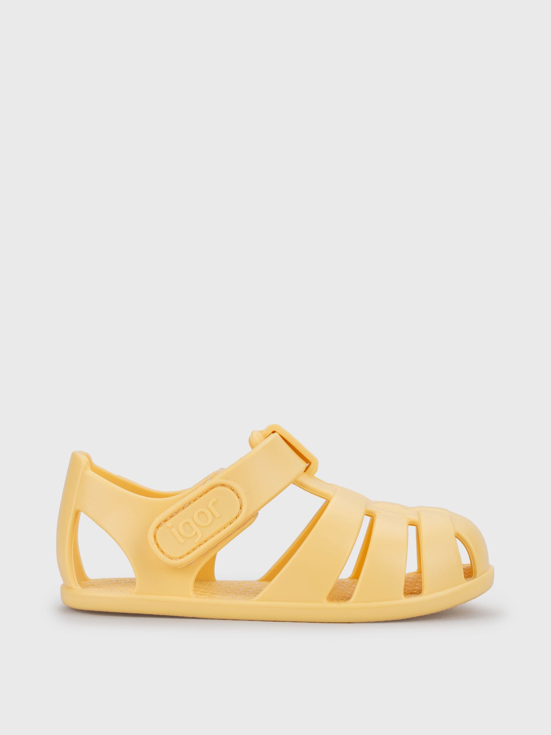 Igor Bright Yellow Nemo Barefoot Sandals image 2