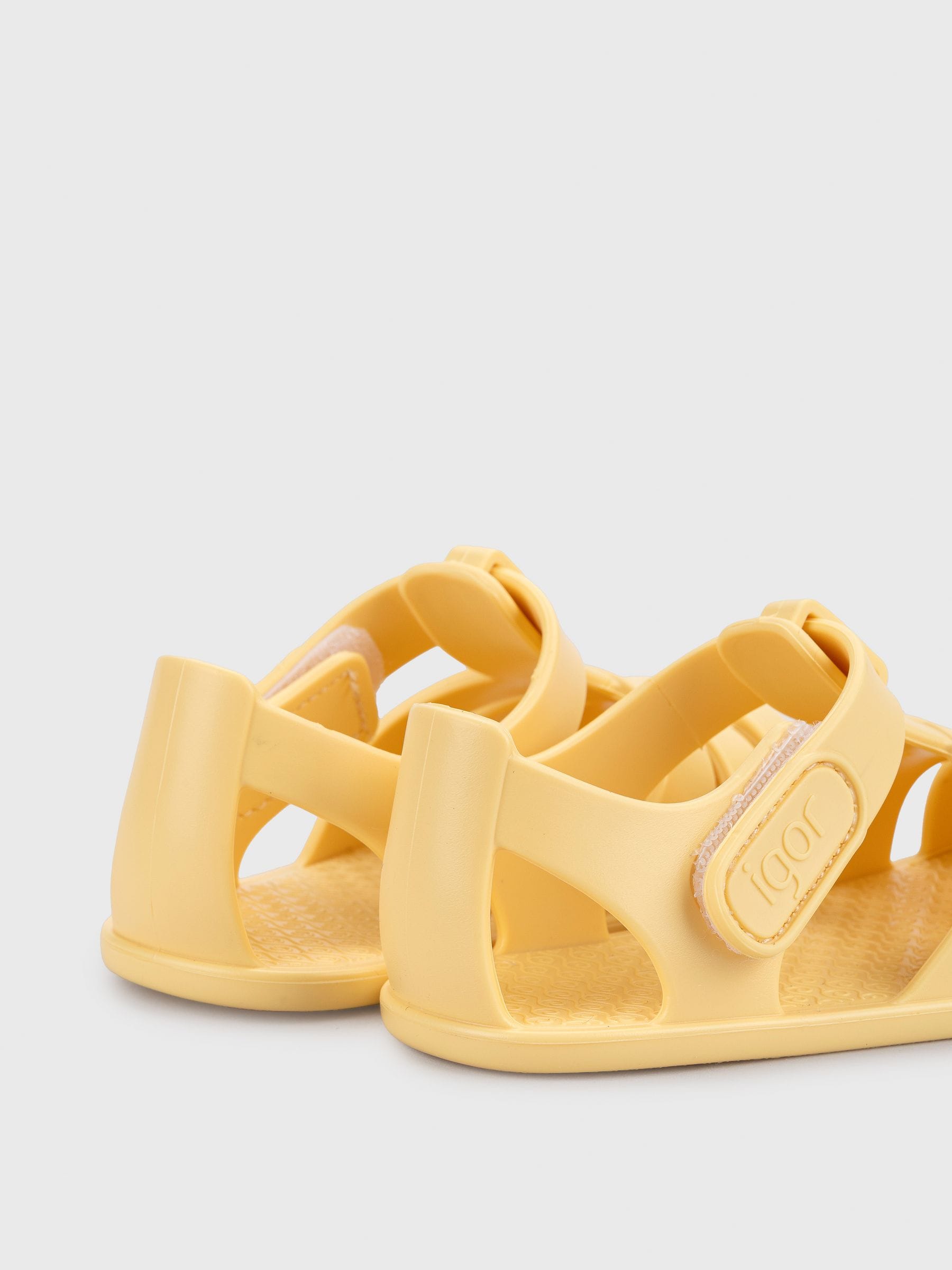 Igor Bright Yellow Nemo Barefoot Sandals image 4