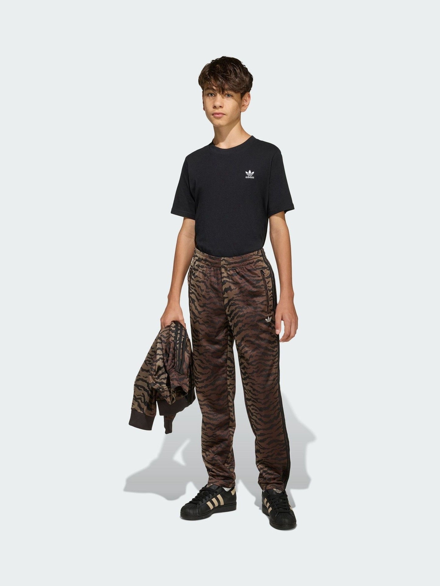 adidas Originals Animal Print Firebird Trousers image 1