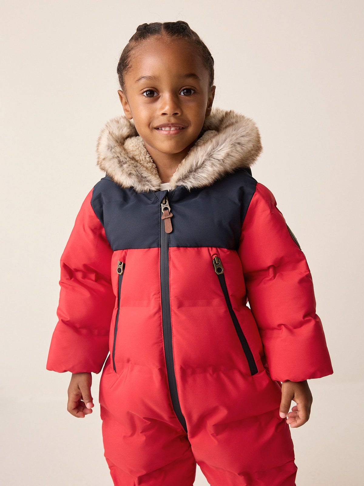 Red Waterproof Padded Snowsuit (3mths-7yrs) - image 4