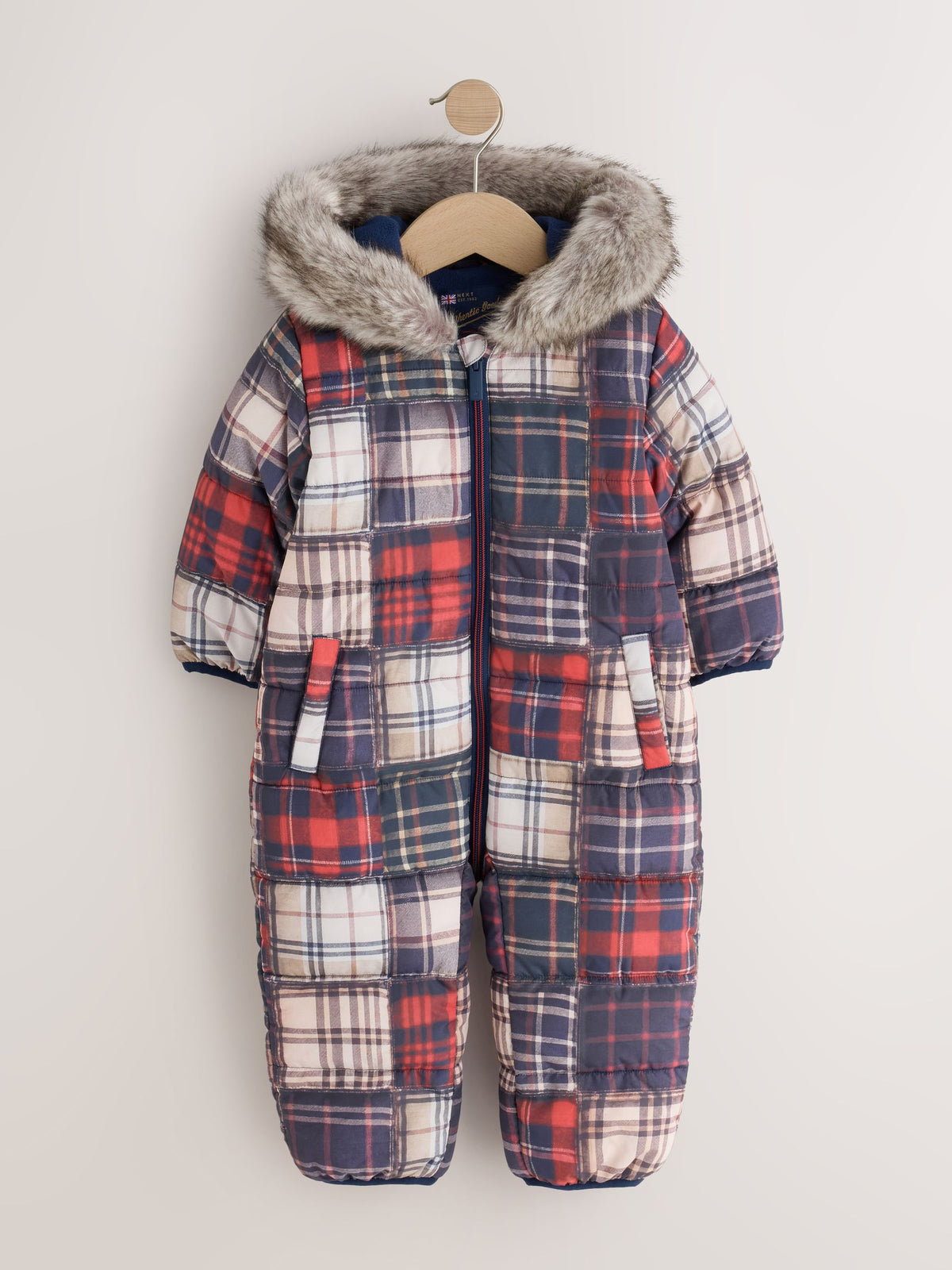 Dsiney Kidz - Check Padded Snowsuit (3mths-7yrs) image 1
