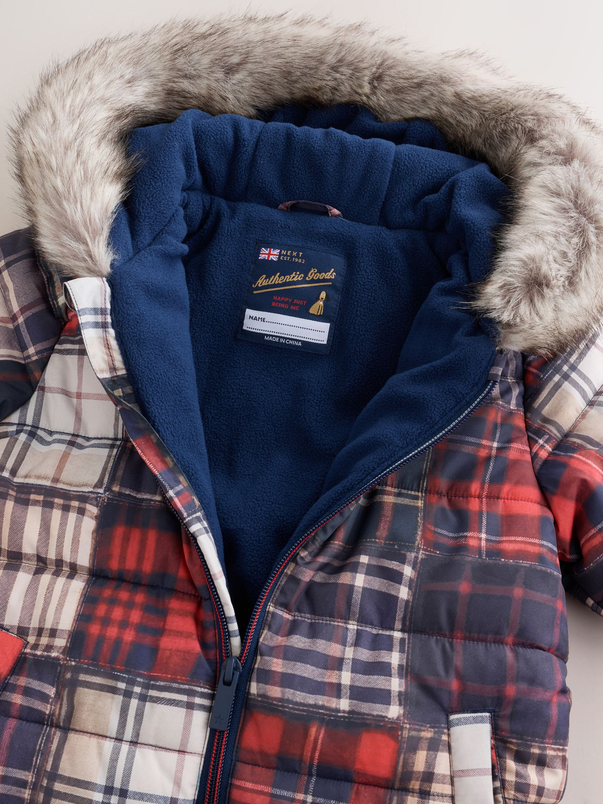 Dsiney Kidz - Check Padded Snowsuit (3mths-7yrs) image 3