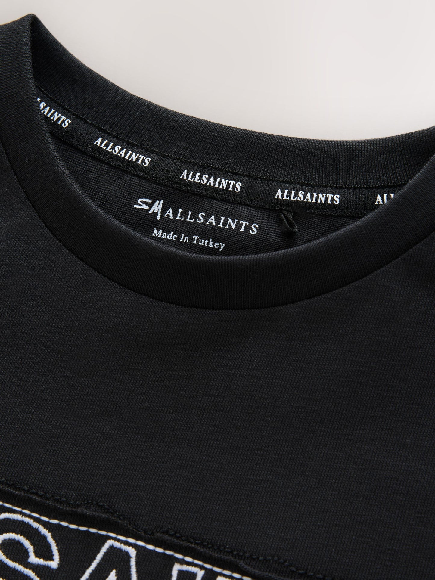 Dsiney Kidz - smALLSAINTS Black Oversized Underground Crew Cotton T-Shirt image 6