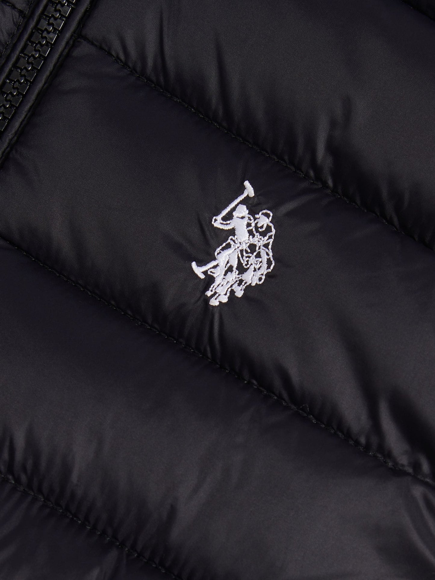 Dsiney Kidz - U.S. Polo Assn. Black Lightweight Quilted Gilet image 7