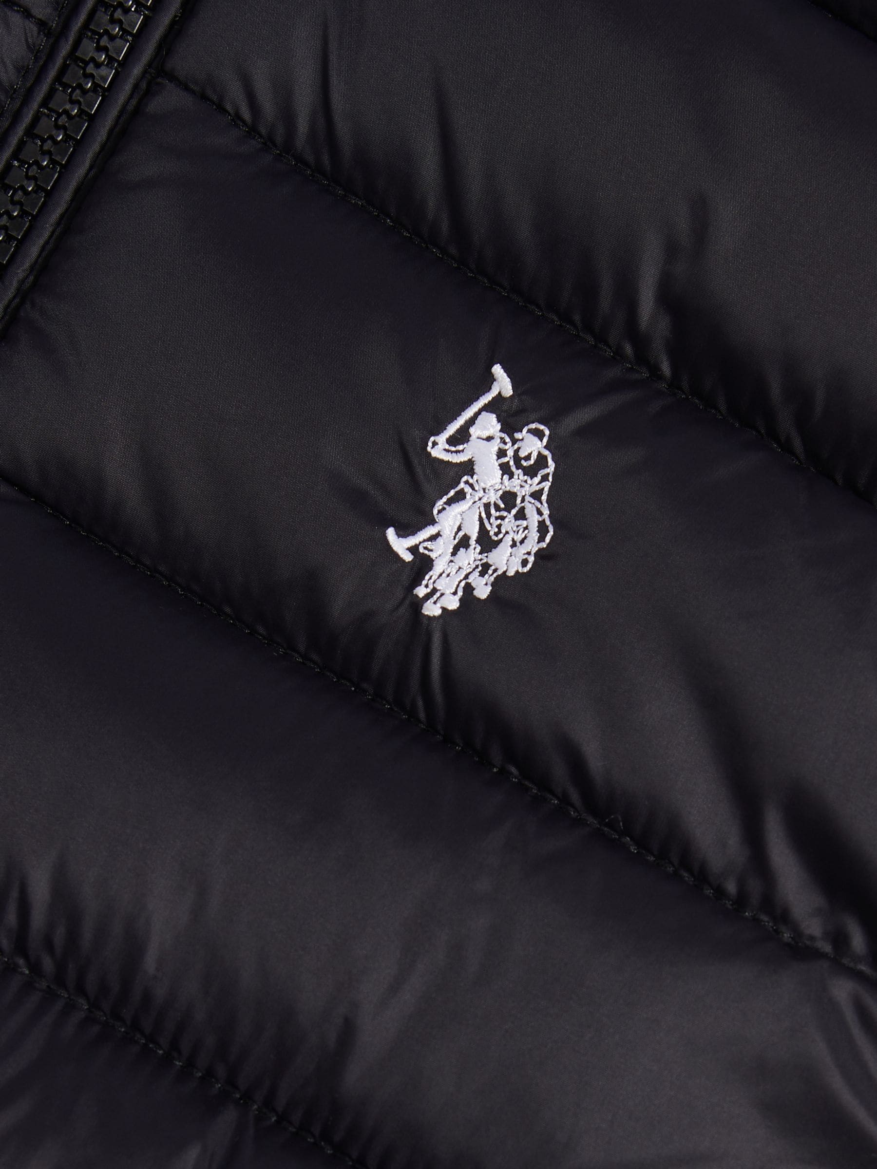 Dsiney Kidz - U.S. Polo Assn. Black Lightweight Quilted Gilet image 7