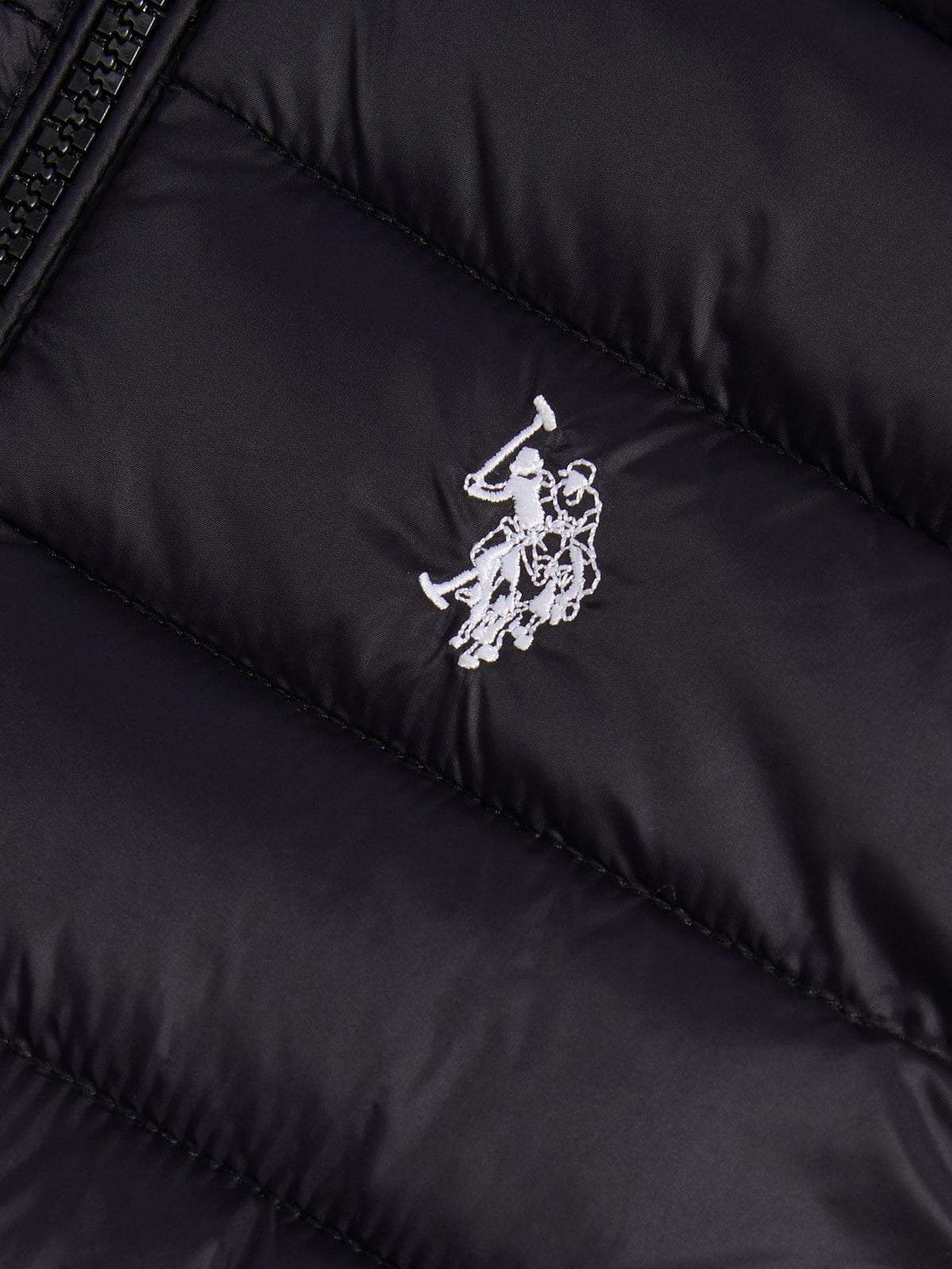 Dsiney Kidz - U.S. Polo Assn. Black Lightweight Quilted Gilet image 7