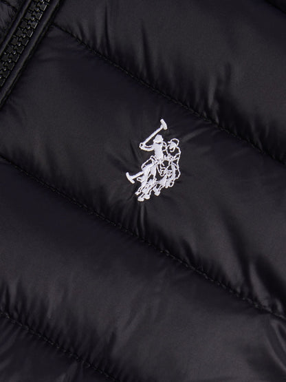 Dsiney Kidz - U.S. Polo Assn. Black Lightweight Quilted Gilet image 7