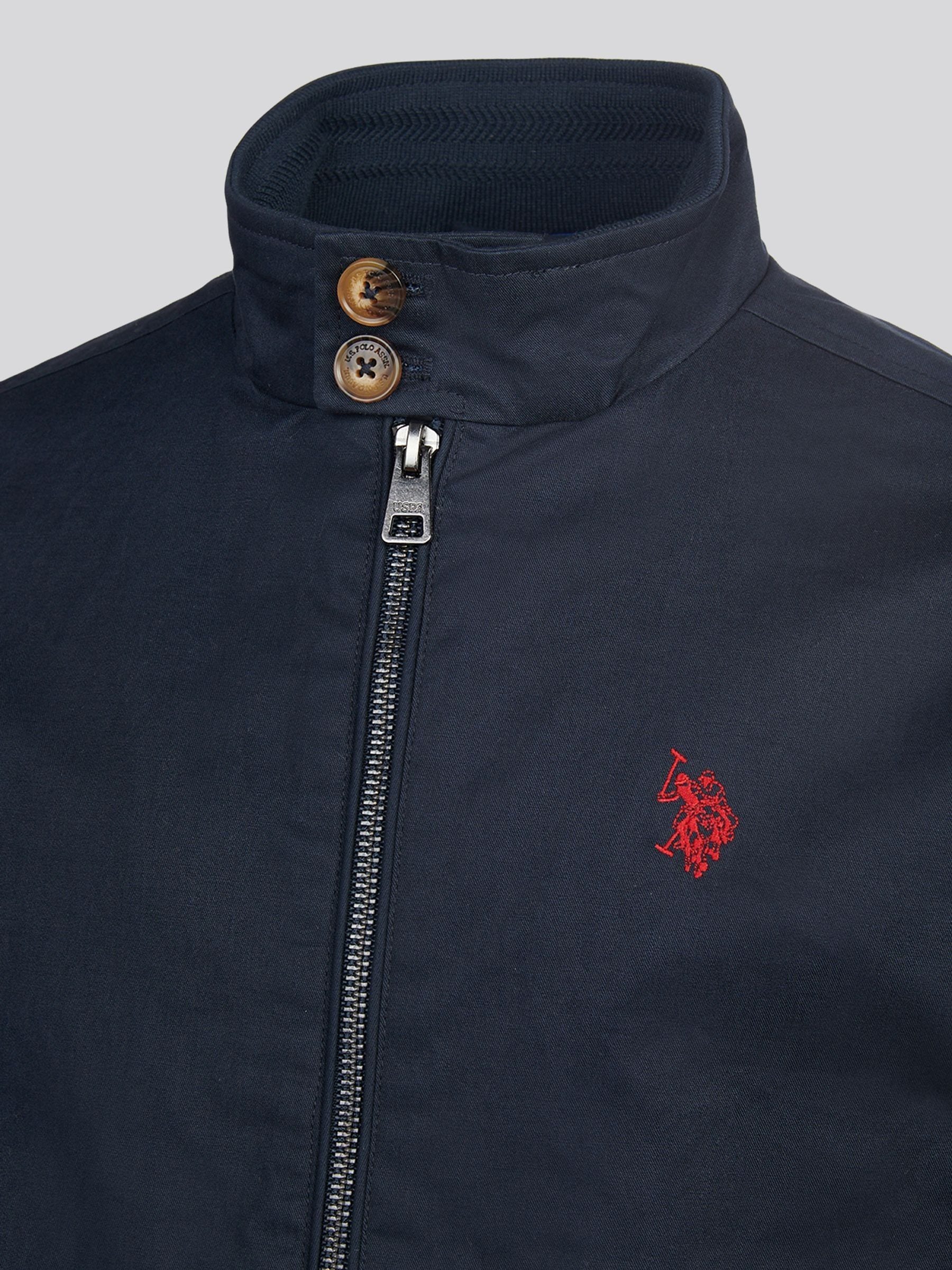 Dsiney Kidz - U.S. Polo Assn. Navy Cotton Twill Harrington Jacket image 4