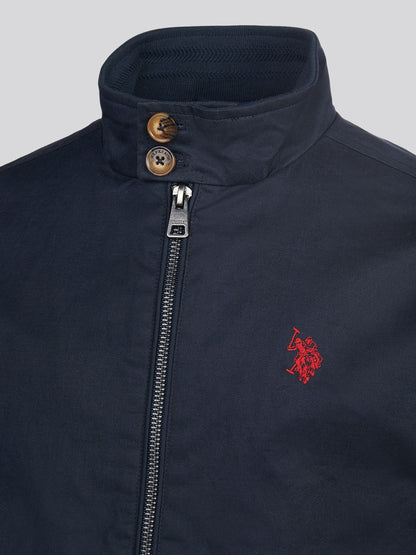 Dsiney Kidz - U.S. Polo Assn. Navy Cotton Twill Harrington Jacket image 4