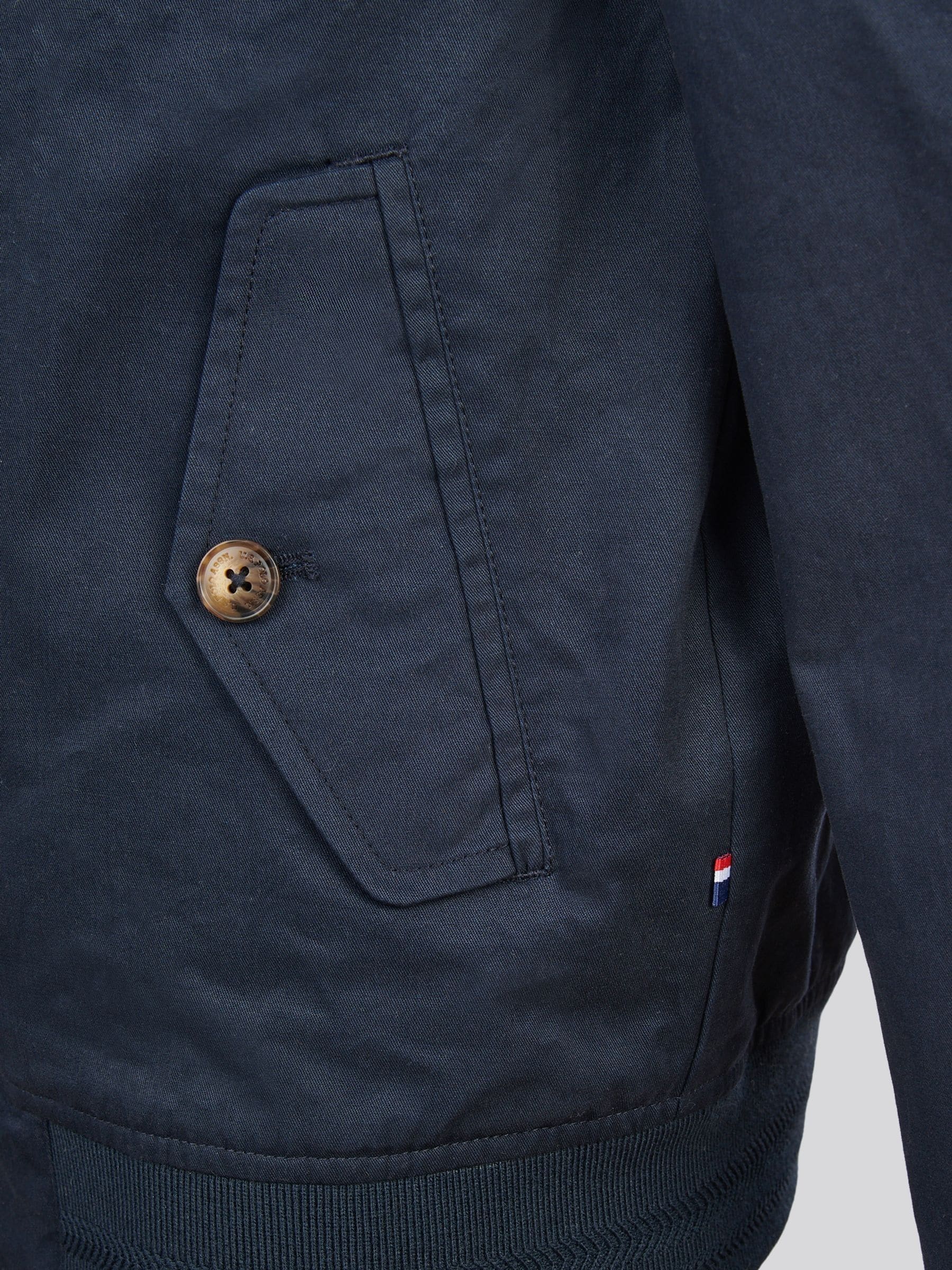 Dsiney Kidz - U.S. Polo Assn. Navy Cotton Twill Harrington Jacket image 6