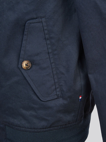 Dsiney Kidz - U.S. Polo Assn. Navy Cotton Twill Harrington Jacket image 6