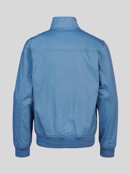 Dsiney Kidz - U.S. Polo Assn. Blue Cotton Twill Harrington Jacket image 2