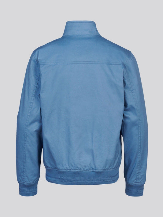 Dsiney Kidz - U.S. Polo Assn. Blue Cotton Twill Harrington Jacket image 2