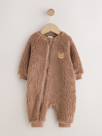 Dsiney Kidz - Brown Bear Borg Two Way Zip Sleepsuit image 1