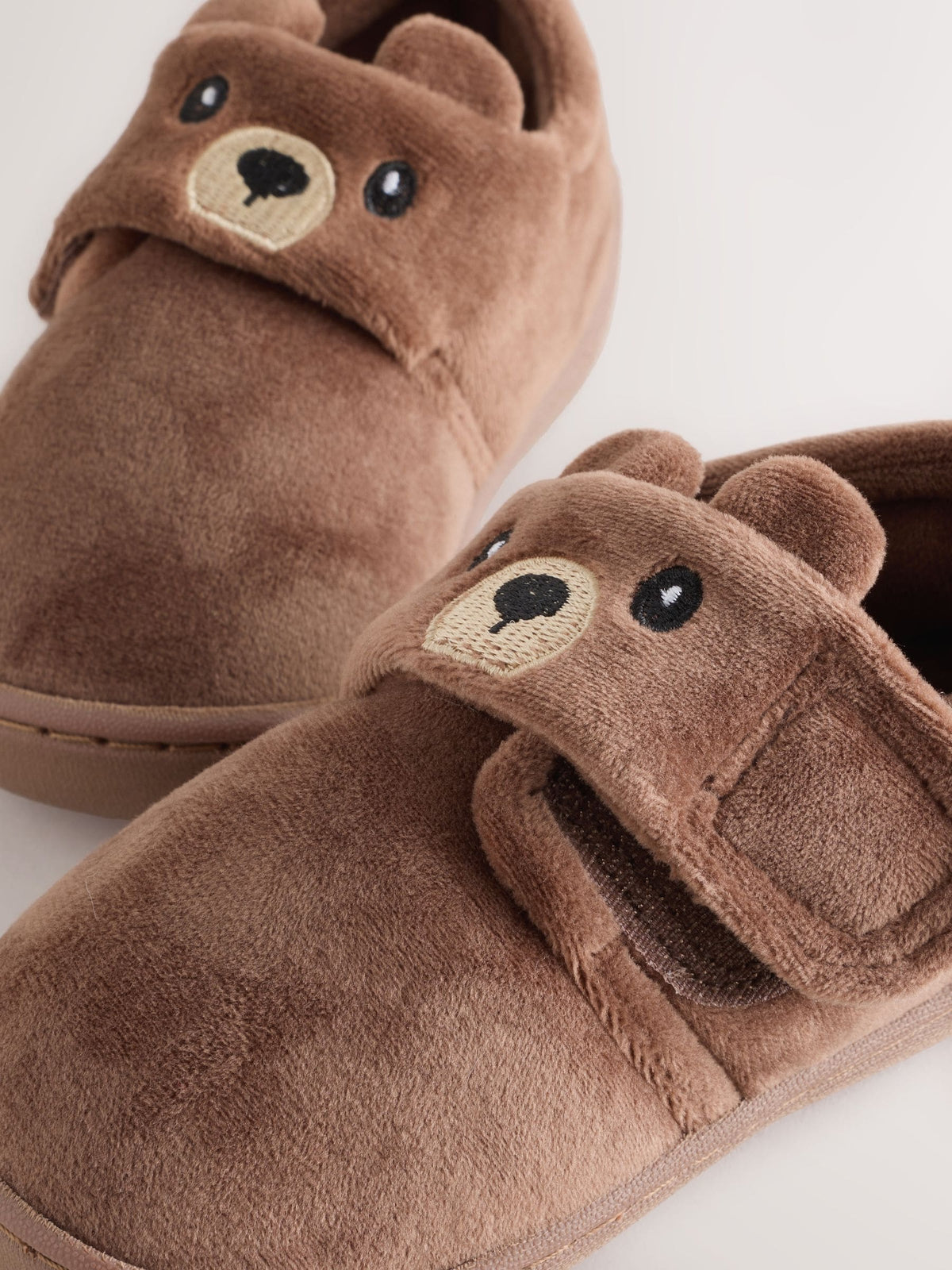 Dsiney Kidz - Brown Bear Touch Fastening Cupsole Slippers image 5