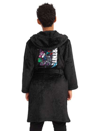 Character Black Fortnite Dressing Gown image 3