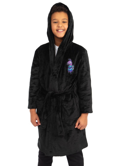 Character Black Fortnite Dressing Gown image 4