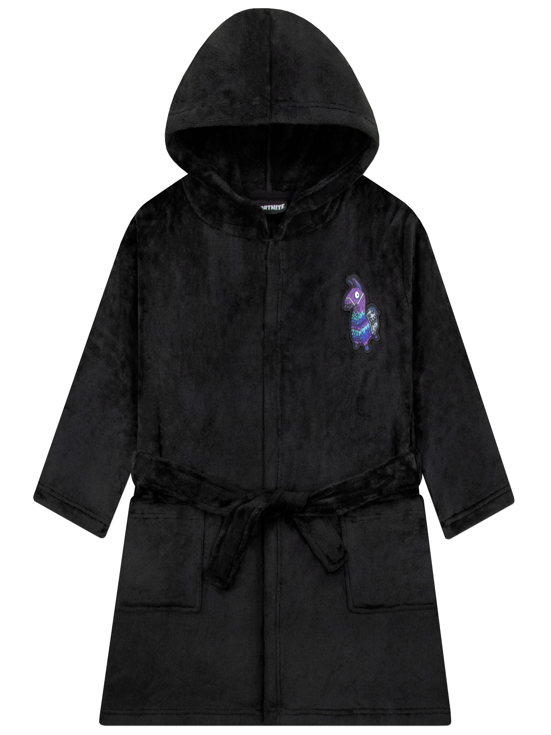 Character Black Fortnite Dressing Gown image 8
