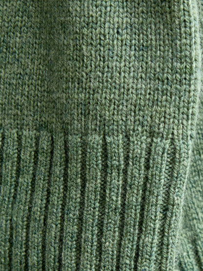 Dsiney Kidz - Jojo Maman Bébé Sage Green Floral Frill Collar Cardigan image 4