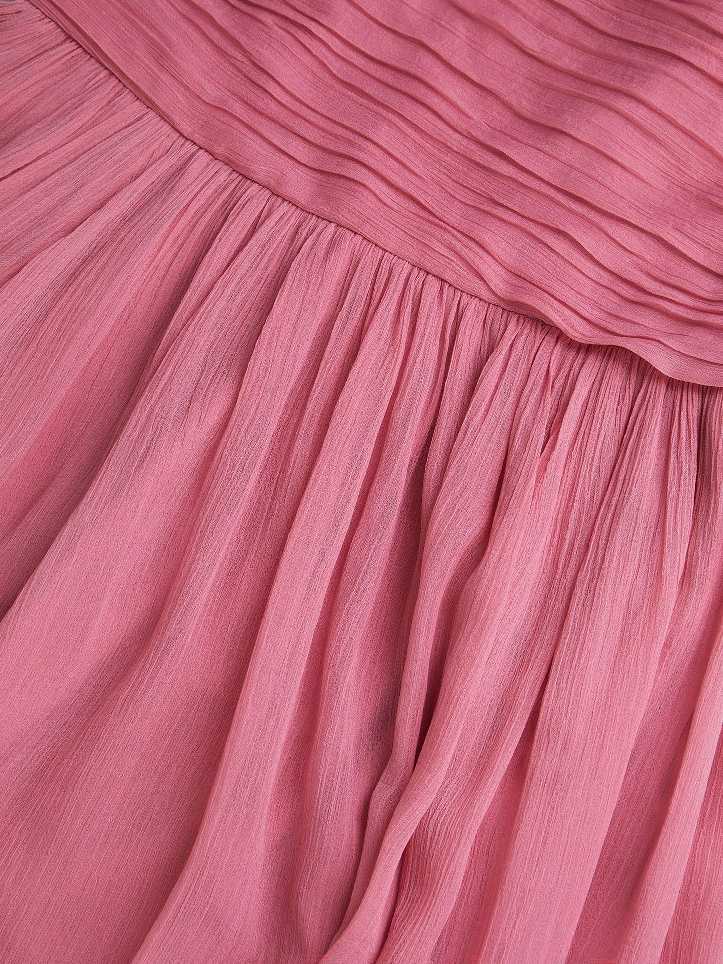 Monsoon Pink Ellay Cross Back Chiffon Prom Dress image 5