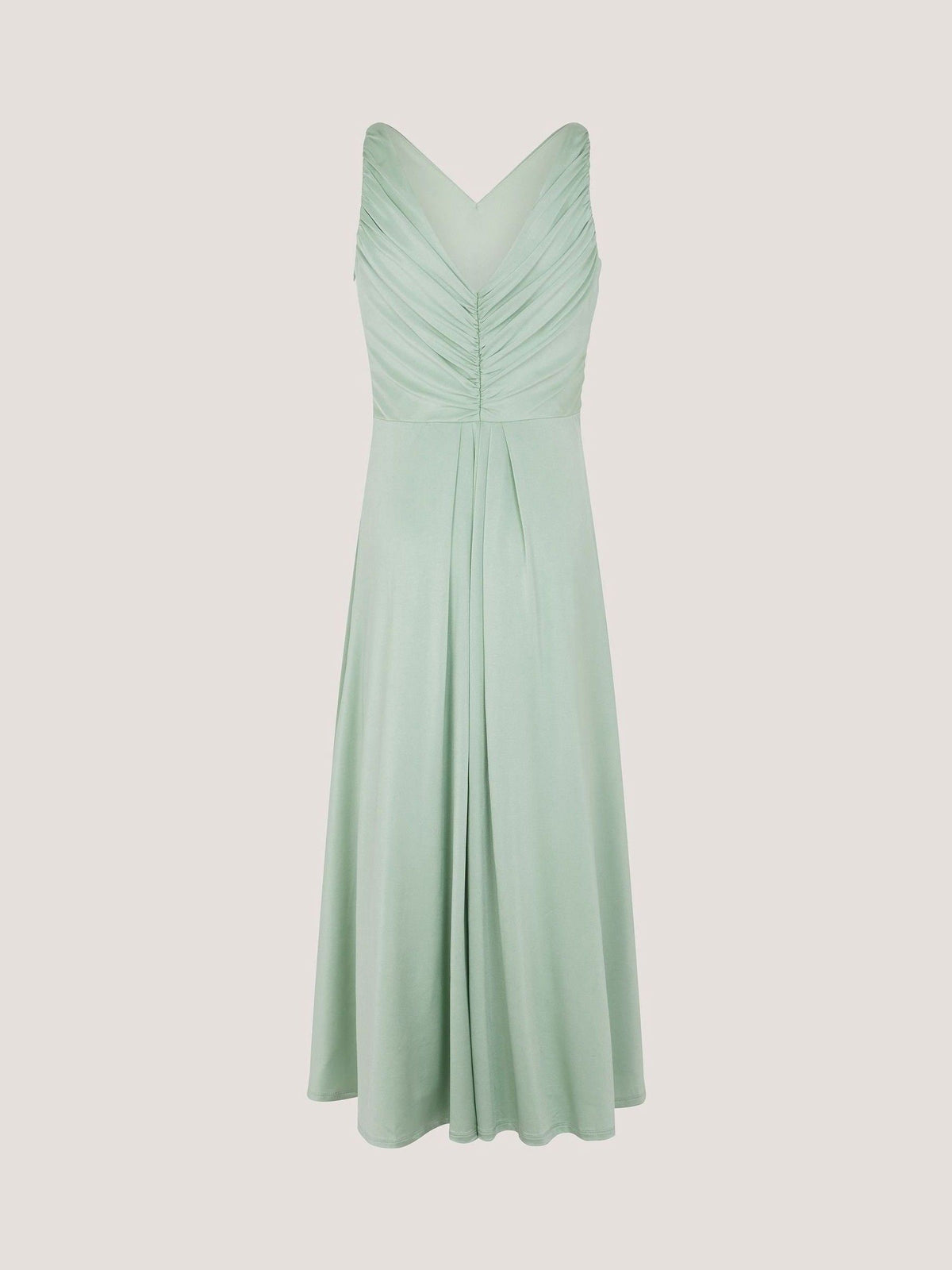 Dsiney Kidz - Monsoon Green Skye Ruched Knot Jersey Prom Dress image 3