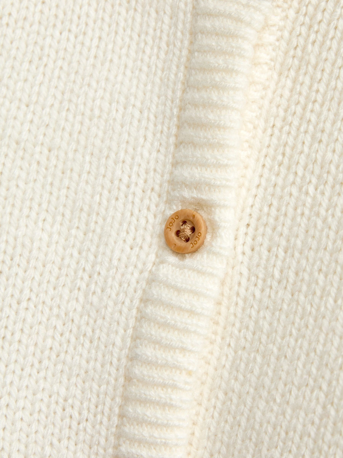 Dsiney Kidz - JoJo Maman Bébé Cream Floral Embroidered Knit Cardigan image 4