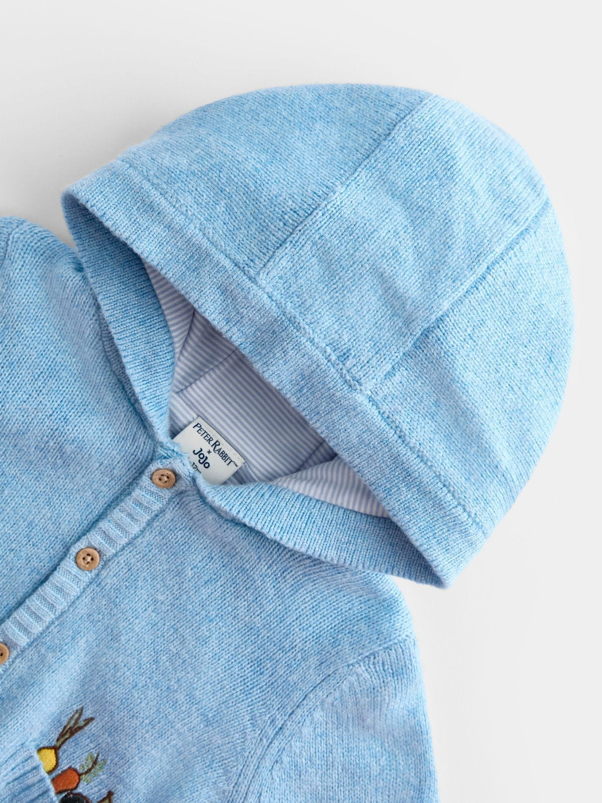 JoJo Maman Bébé Blue Peter Rabbit Knit Cardigan - image 3