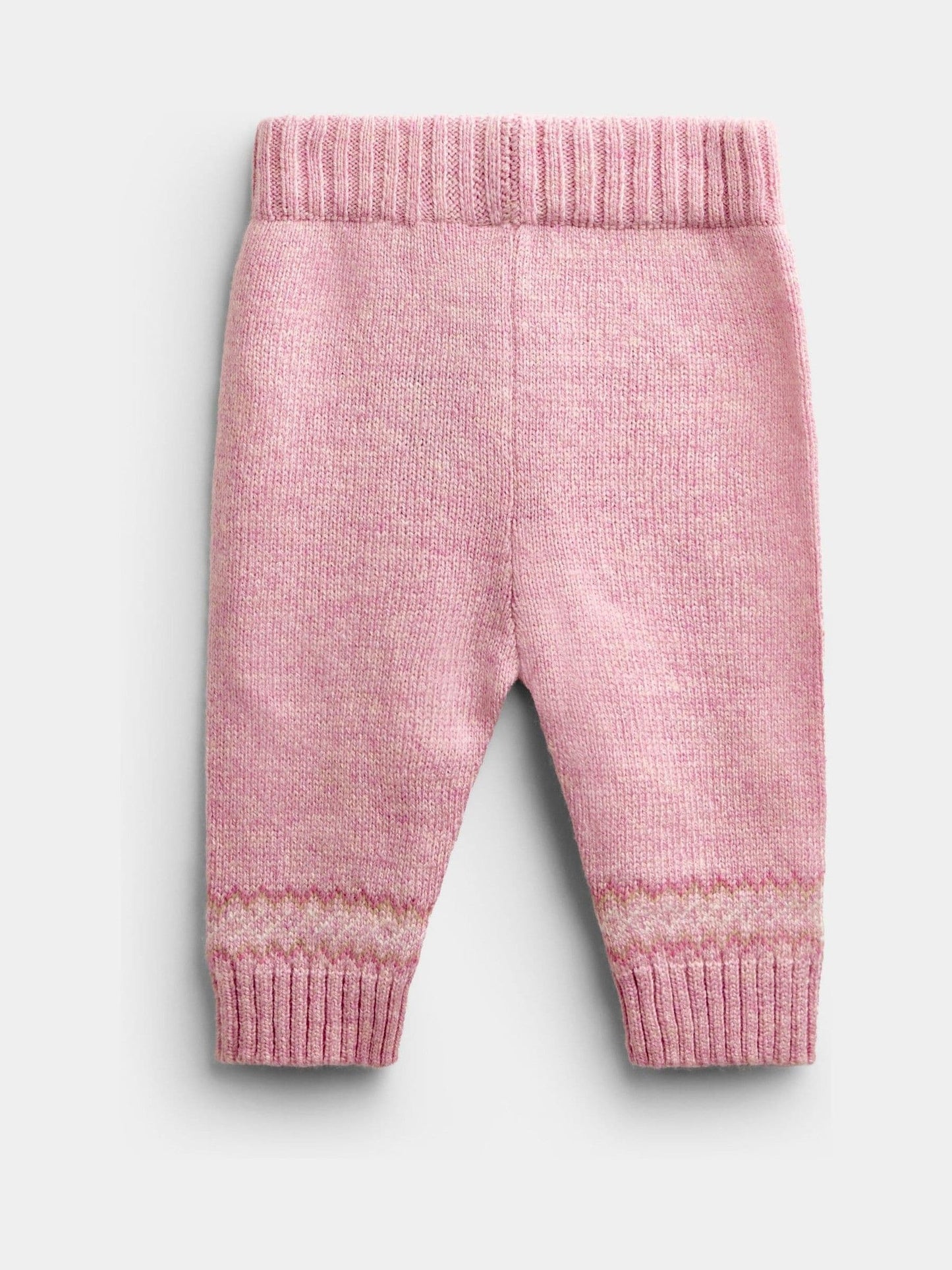 Dsiney Kidz - Jojo Maman Bébé Light Pink Peter Rabbit™ Flopsy Fairisle Cardigan & Legging Set image 5