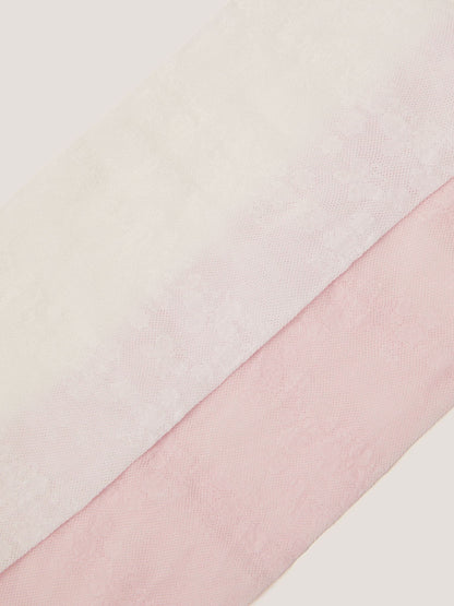 Monsoon Pink Lace Tights 2-Pack image 3
