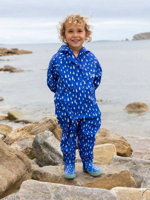 Muddy Puddles Blue Toddler Ankle Wellies image 1