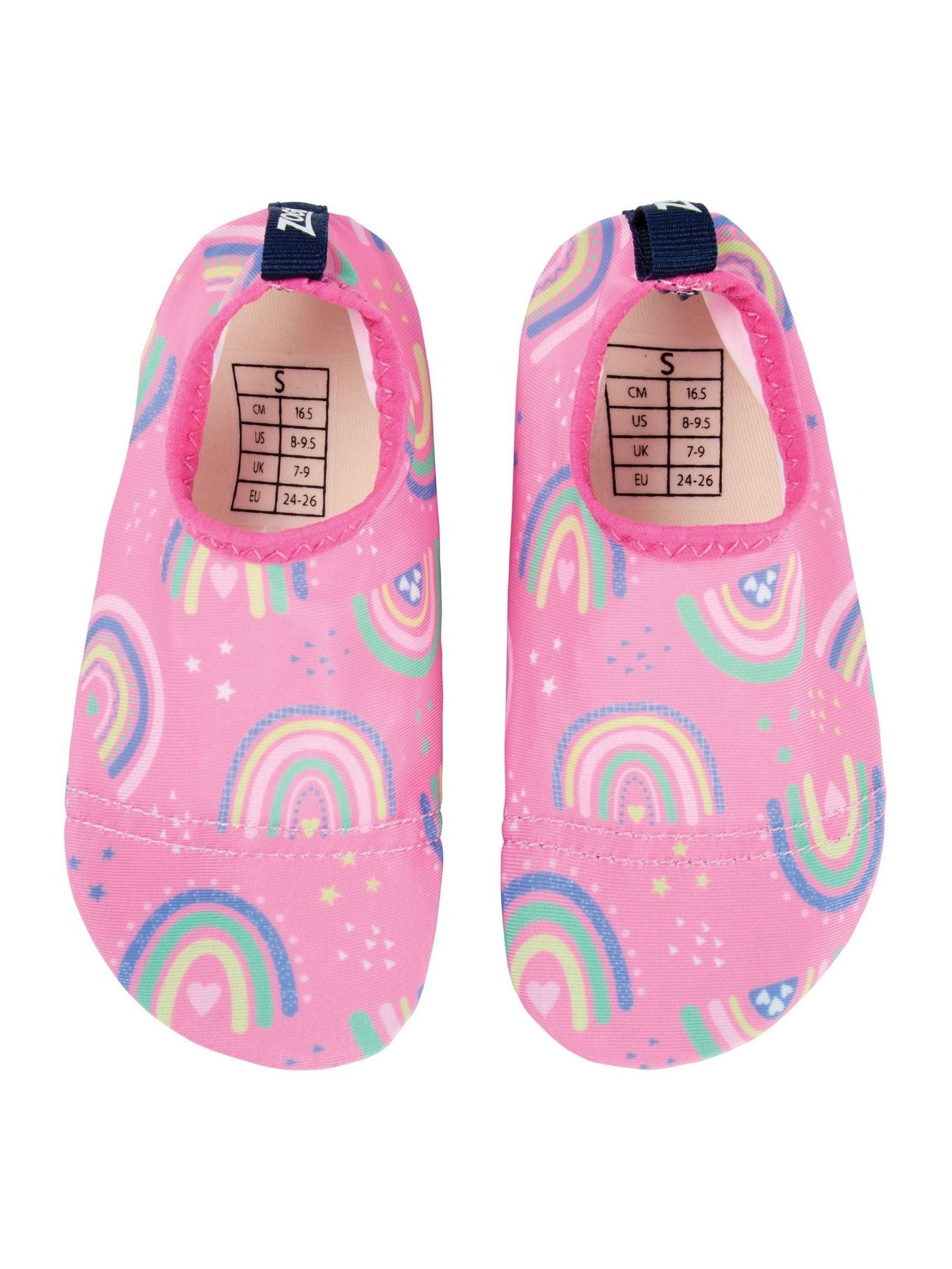 Zoggs Pink Antislip Socks image 6