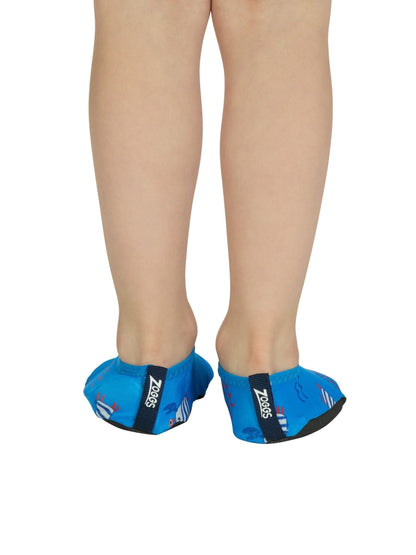 Zoggs Blue Antislip Socks image 2